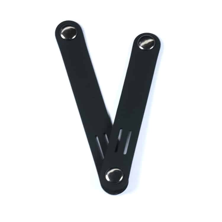 Black magnetic silicone ties-2