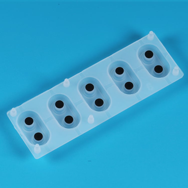 Multi conductive silicon keypads-5