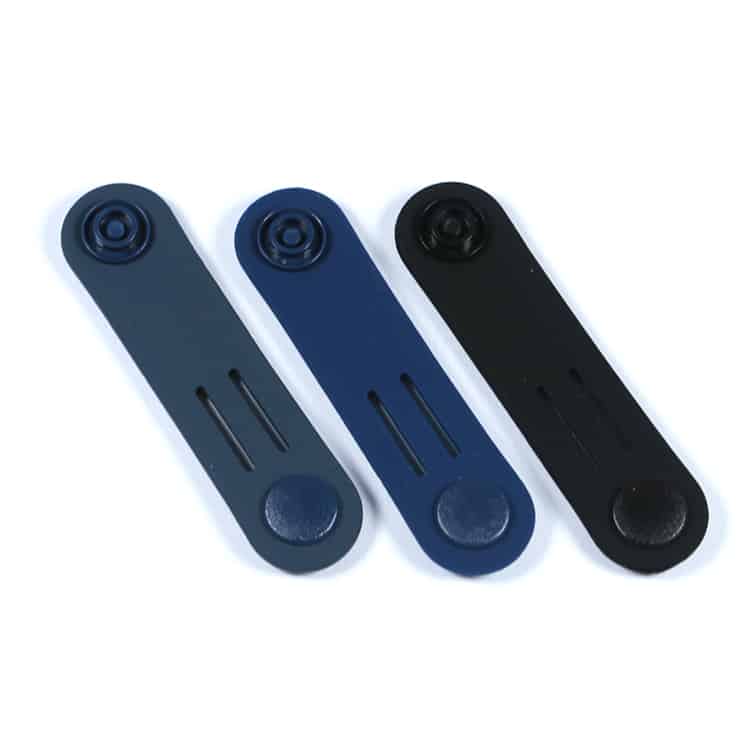 black buckle silicone ties-1