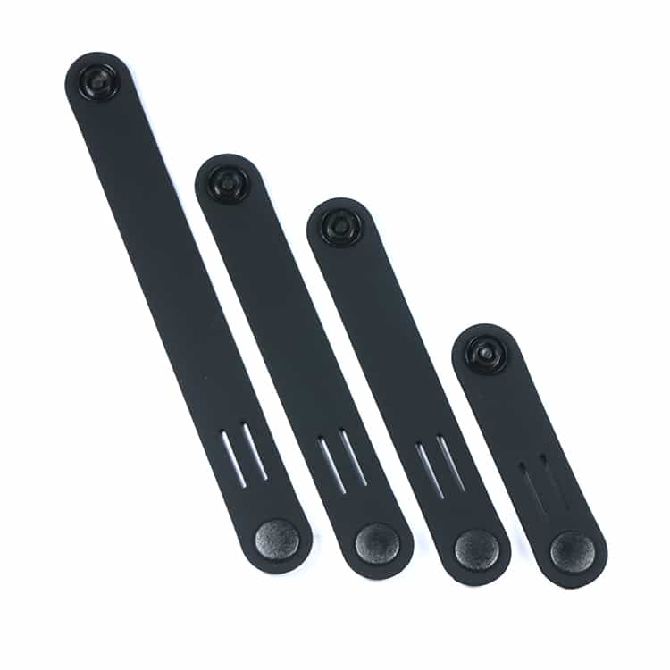 black buckle silicone ties-5