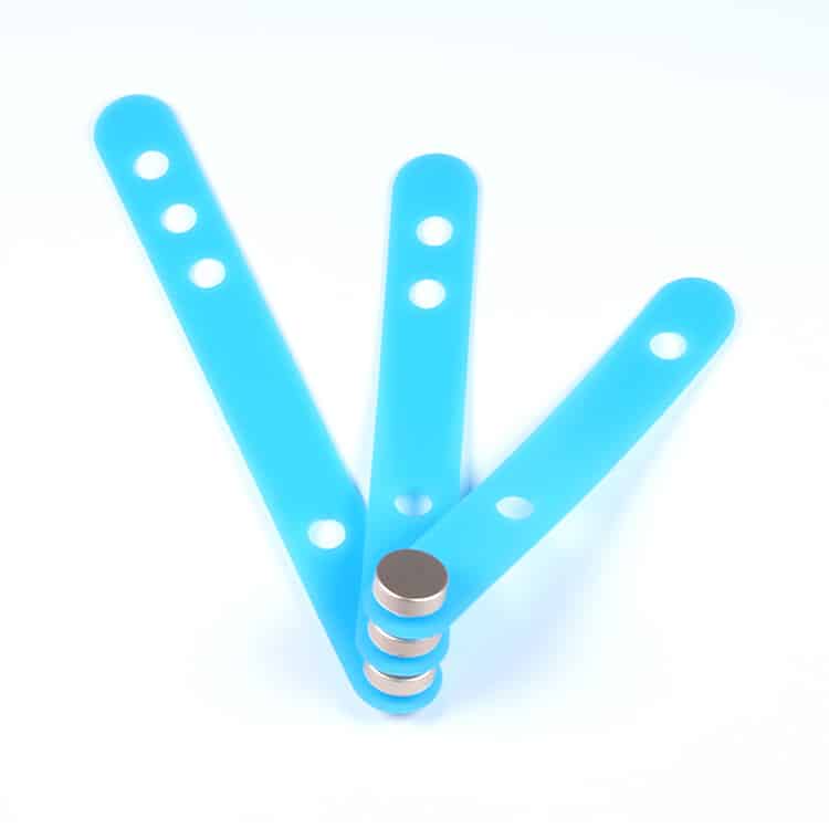 strip magnetic silicone ties-1